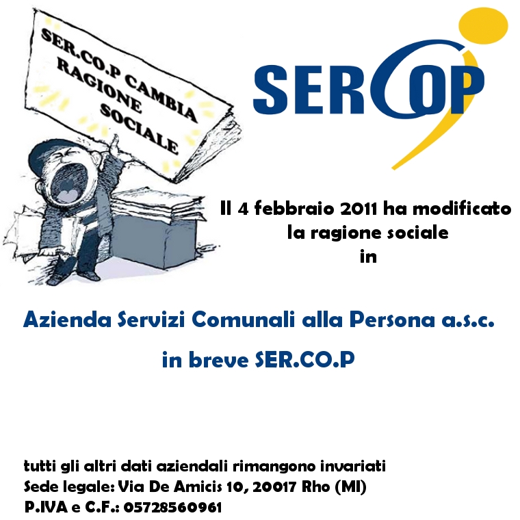 cambio di ragione sociale in Azienda Speciale Consortile